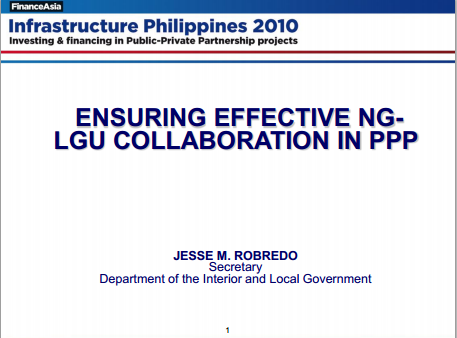 Ensuring Effective LGU Collaborationo Presentation