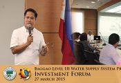 Baggao Phase III Water Supply System Project Investment Forum
