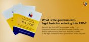 Infographics - legal basis for government to enter into PPPs