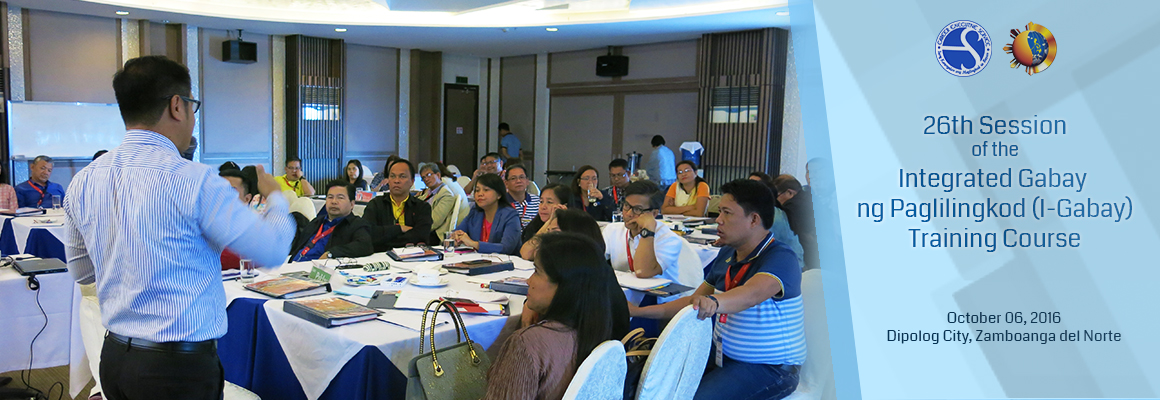 26th Session of the Integrated Gabay ng Paglilingkod (I-Gabay) Training Course