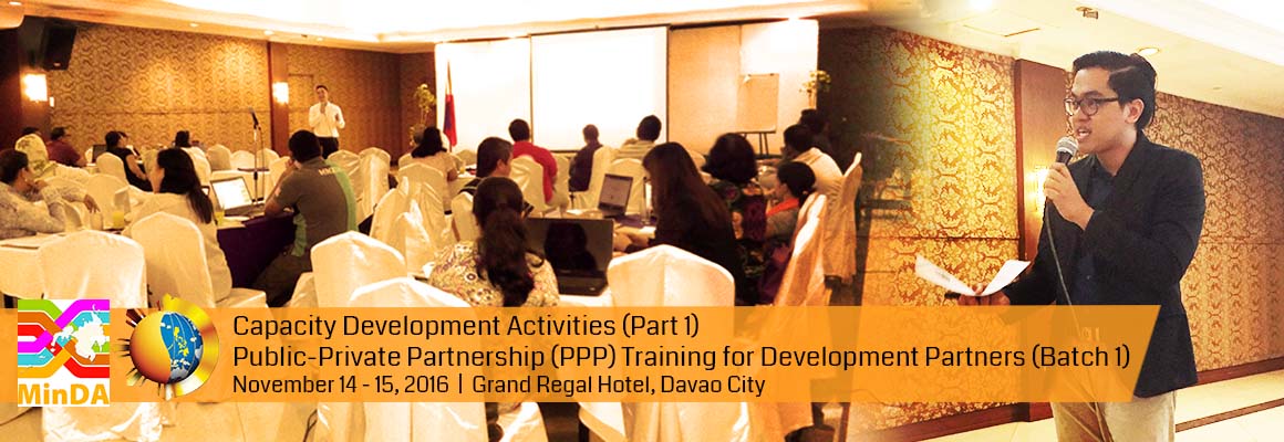 PPP Training for Development Partners (Batch 1)