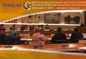 UNESCAP Regional Event on Financing and Sustainable Infrastructure Development in Asia and the Pacific