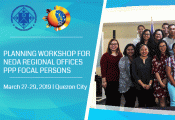 Planning Workshop for NEDA Regional Offices PPP Focal Persons