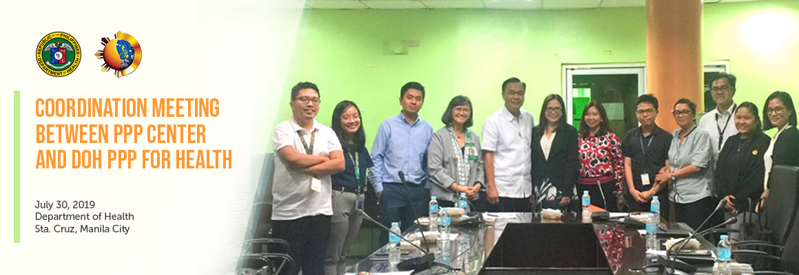 Coordination Meeting between PPP Center and DOH PPP for Health