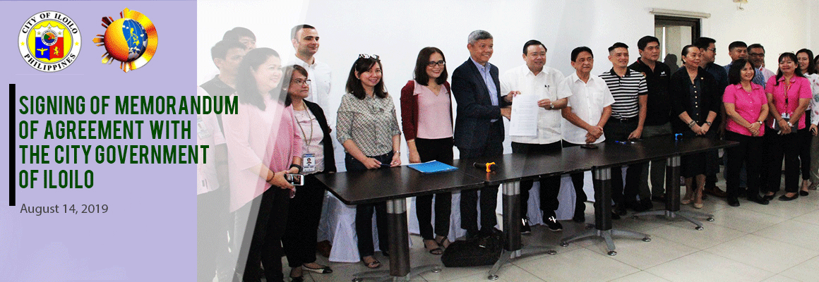 MOA signing PPPC and City Government of Iloilo