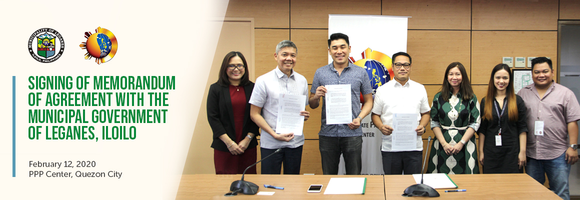 MOA signing with Municipal Government of Leganes Iloilo