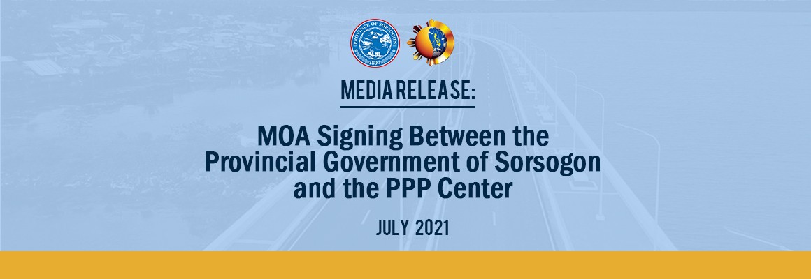 MOA signing between PPPC and Local Government of Sorsogon City
