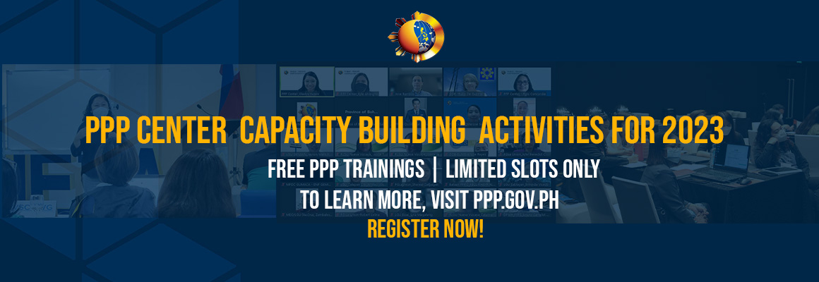 PPP Center Capacity Building Activities for 2023
