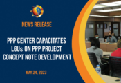 PPP Center Capacitates LGUs on PPP Project Concept Note Development