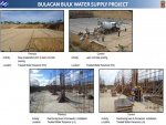Lean concrete pouring and reinforcing bars and formworks installation activities in the Treated Water Reservoir as of Feb 8 2017